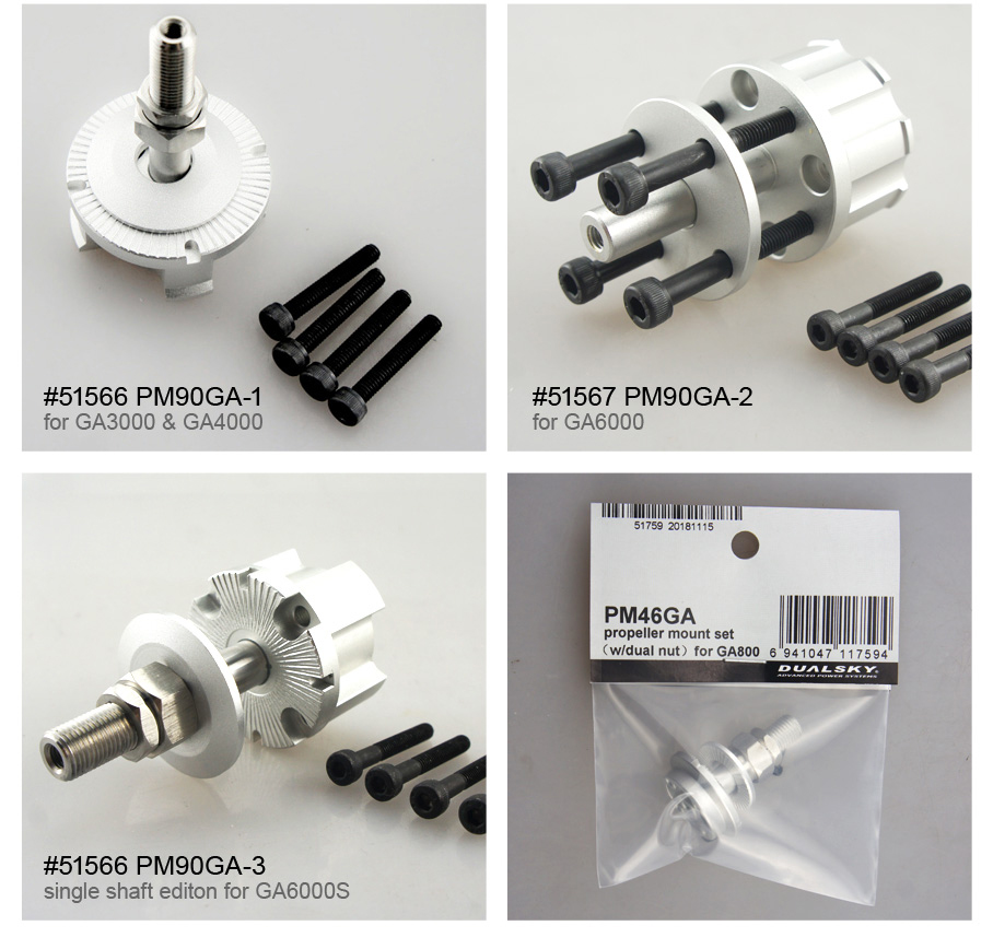 Dualsky GA Series Propeller Hu - đánh giá và giá Brushless Motor Thrust Test Stand