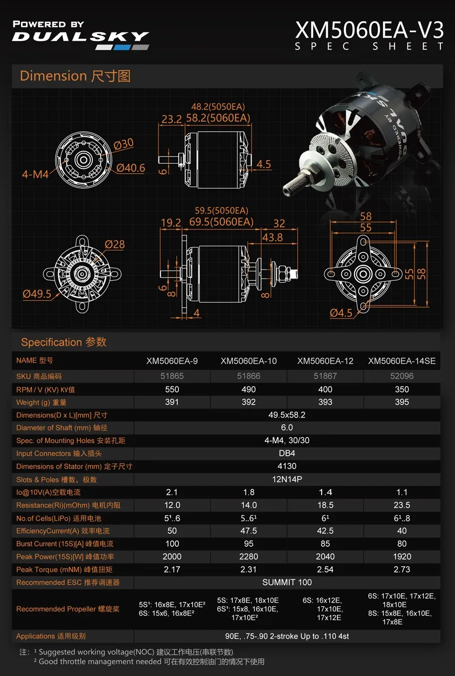 DUALSKY Brushless Motor XM5060 - đánh giá và giá Brushless Motor Thrust Test Stand